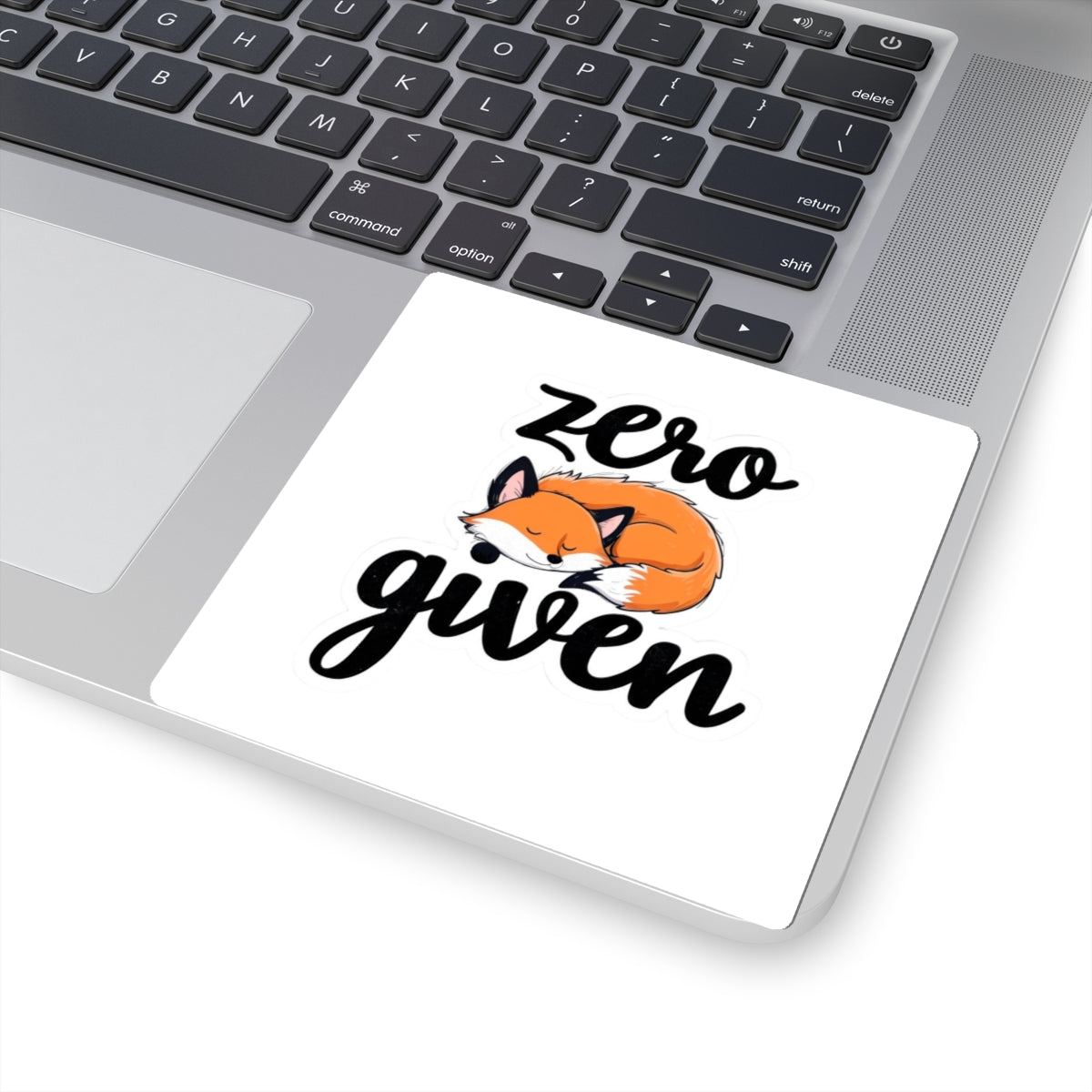 Funny Zero Fox Given Sticker