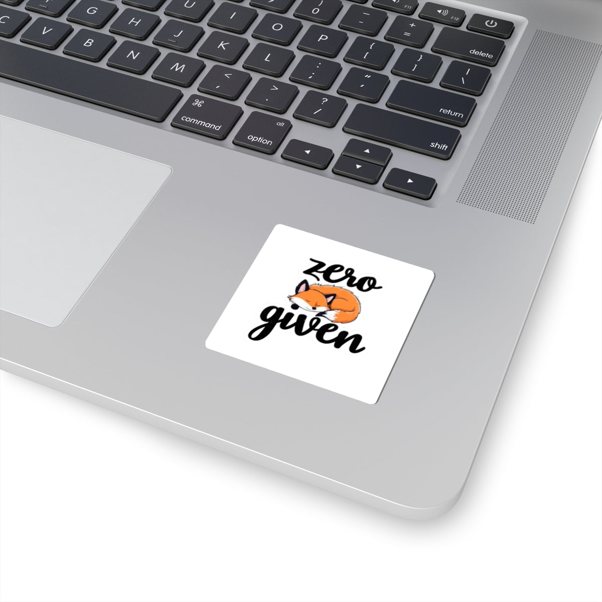 Funny Zero Fox Given Sticker